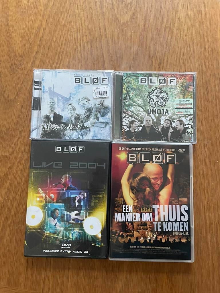Bløf dvd’s en cd’s, Cd's en Dvd's, Ophalen of Verzenden, Zo goed als nieuw, Levenslied of Smartlap