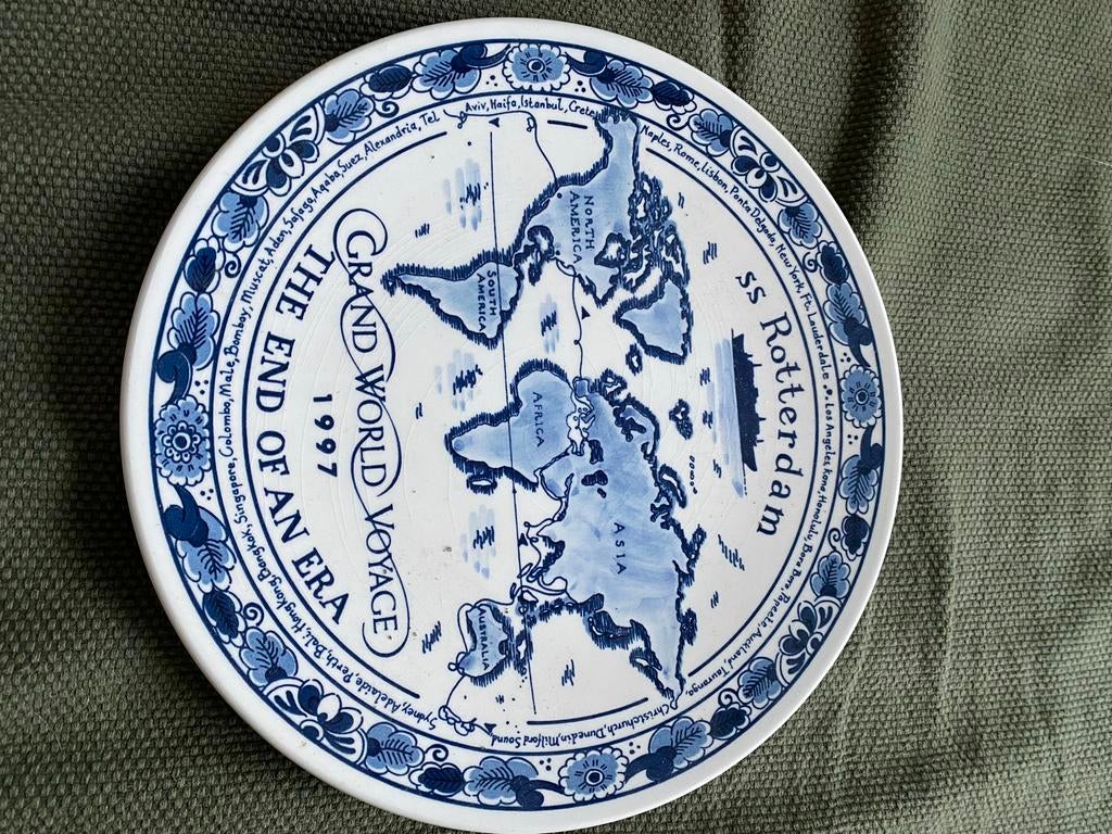 Royal Goedewaagen Blue Delft Holland Bord, Antiek en Kunst, Ophalen