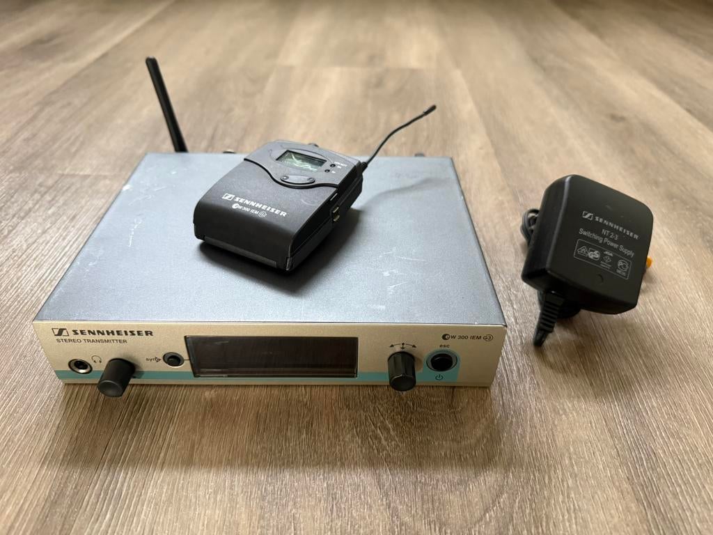 Sennheiser EW300 IEM G3 draadloze in-ear set (823 - 865 MHz), Muziek en Instrumenten, Microfoons, Ophalen of Verzenden, Zo goed als nieuw