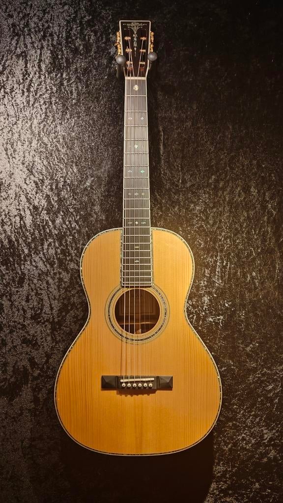 Sigma parlor S00R-45VS met koffer, Ophalen of Verzenden, Zo goed als nieuw, Western- of Steelstringgitaar, Met koffer