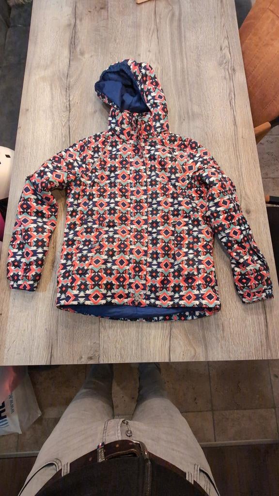 Ski jas meisjes maat 158/164, Kinderen en Baby's, Kinderkleding | Maat 158, Meisje, Ophalen of Verzenden, Zo goed als nieuw, Onbekend