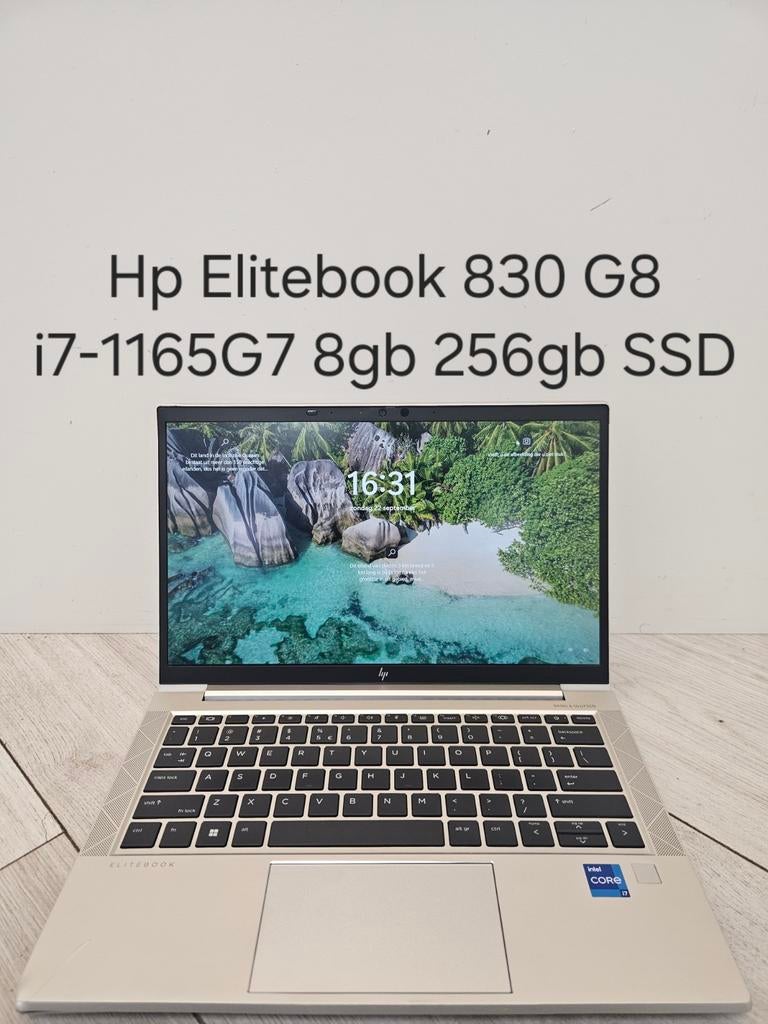 Spotprijs: Hp EliteBook 830 G8 i7-1165G7 8gb ram 256gb SSD