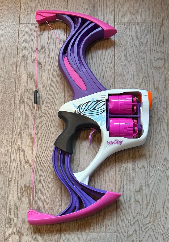 Nerf Rebelle Boog met pijlen, Ophalen of Verzenden, Gebruikt