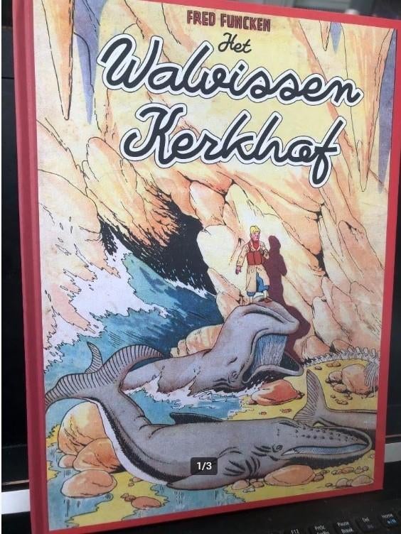 Het walvissen kerkhof fred funcken hardcover k4, Boeken, Stripboeken, Eén stripboek, Ophalen of Verzenden, Zo goed als nieuw