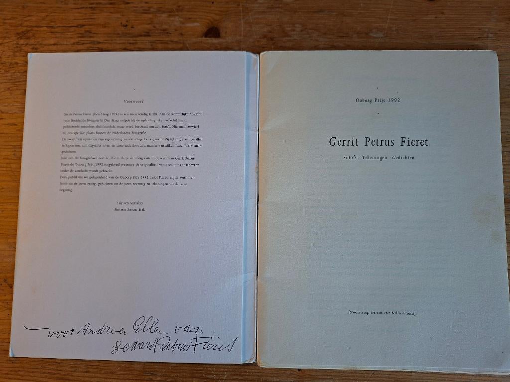 Gerrit Petrus Fieret, Boeken, Kunst en Cultuur | Fotografie en Design, Gelezen, Fotografie algemeen, Ophalen of Verzenden, Gerrit Petrus Fieret