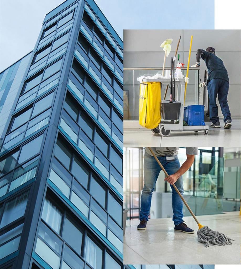 Schoonmaakbedrijf Direct- Schoon zoekt opdrachtgevers, Schoonmaken bedrijfsruimte