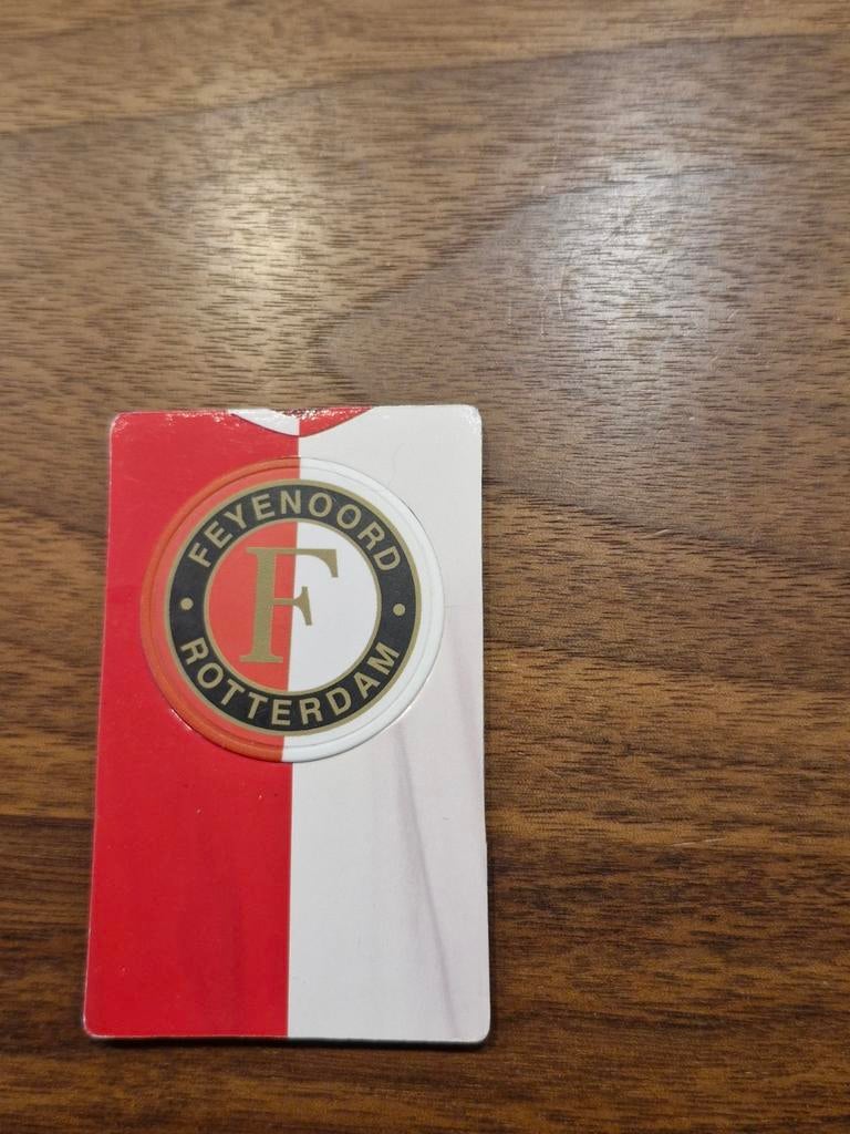 Spelerskaart / Munten Feyenoord, Utrecht, Roda JC, Ophalen of Verzenden, Gebruikt, Feyenoord, Spelerskaart
