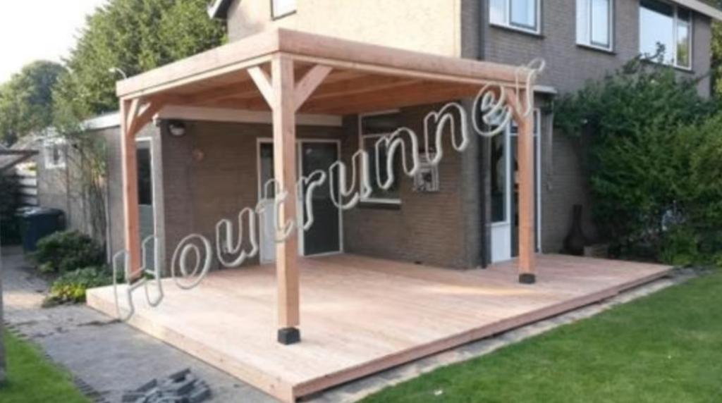 Douglas, Lariks hout, Potdeksel, Balken, Overkapping., Overige typen, Nieuw, Ophalen of Verzenden, X