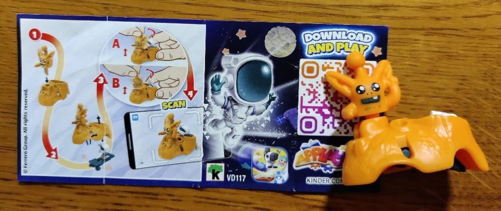 VD117 uit Kinder surprise ei, Ophalen of Verzenden, Zo goed als nieuw, Overige typen