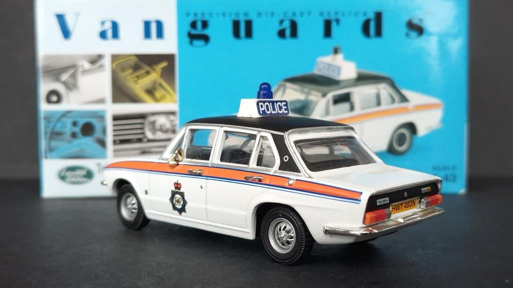 Triumph Dolomite Sprint police West Yorkshire Vanguards Pol, Hobby en Vrije tijd, Modelauto's | 1:43, Auto, Nieuw, Info@corgiclassics.co.uk