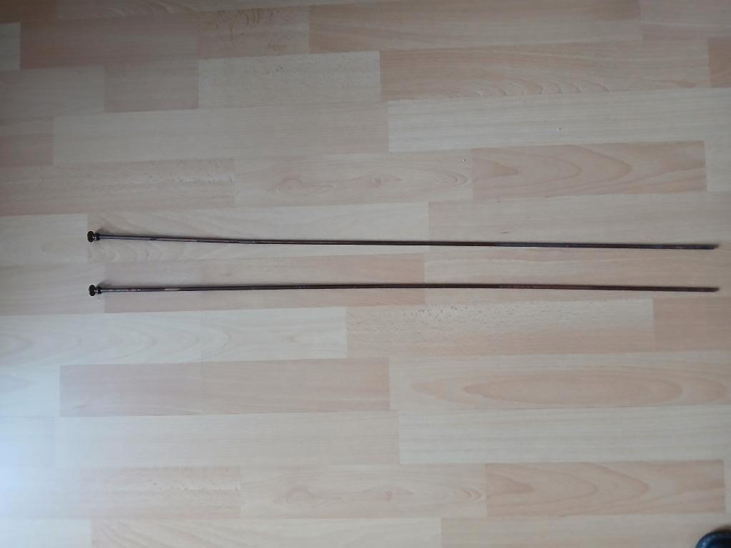 Traproeden - koper 2x, Huis en Inrichting, Minder dan 50 cm, Gebruikt, 50 tot 100 cm, Bruin