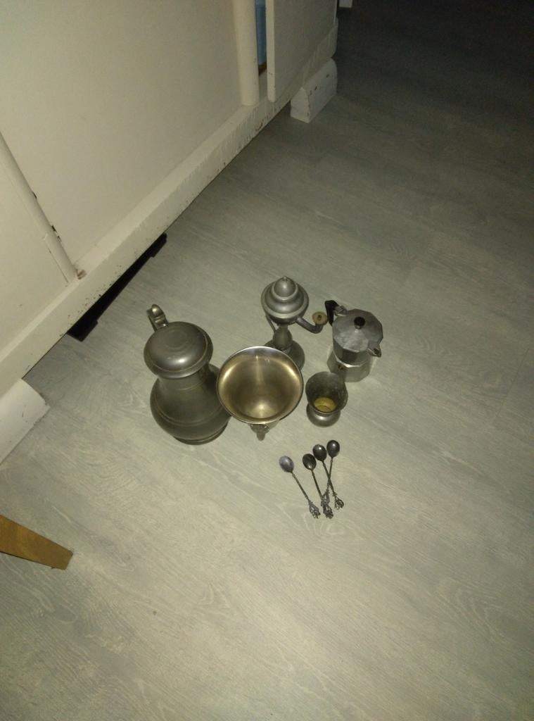 Tinnen spullen, Ophalen of Verzenden