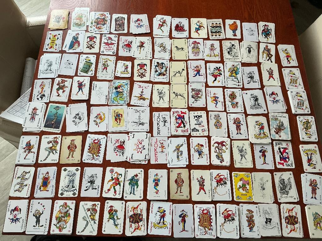 JOKERS TOTAAL 721 STUKS OUDEJOKERS DOE EEN MOOI BOD, Ophalen of Verzenden, Gebruikt, Joker(s)