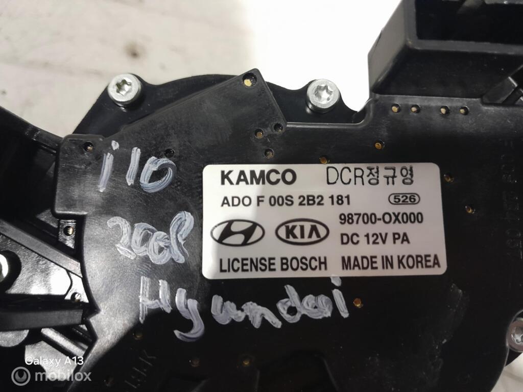 Ruitenwissermotor Hyundai i10 987000X000, Auto-onderdelen, Ruiten en Toebehoren, Gebruikt, Ophalen of Verzenden