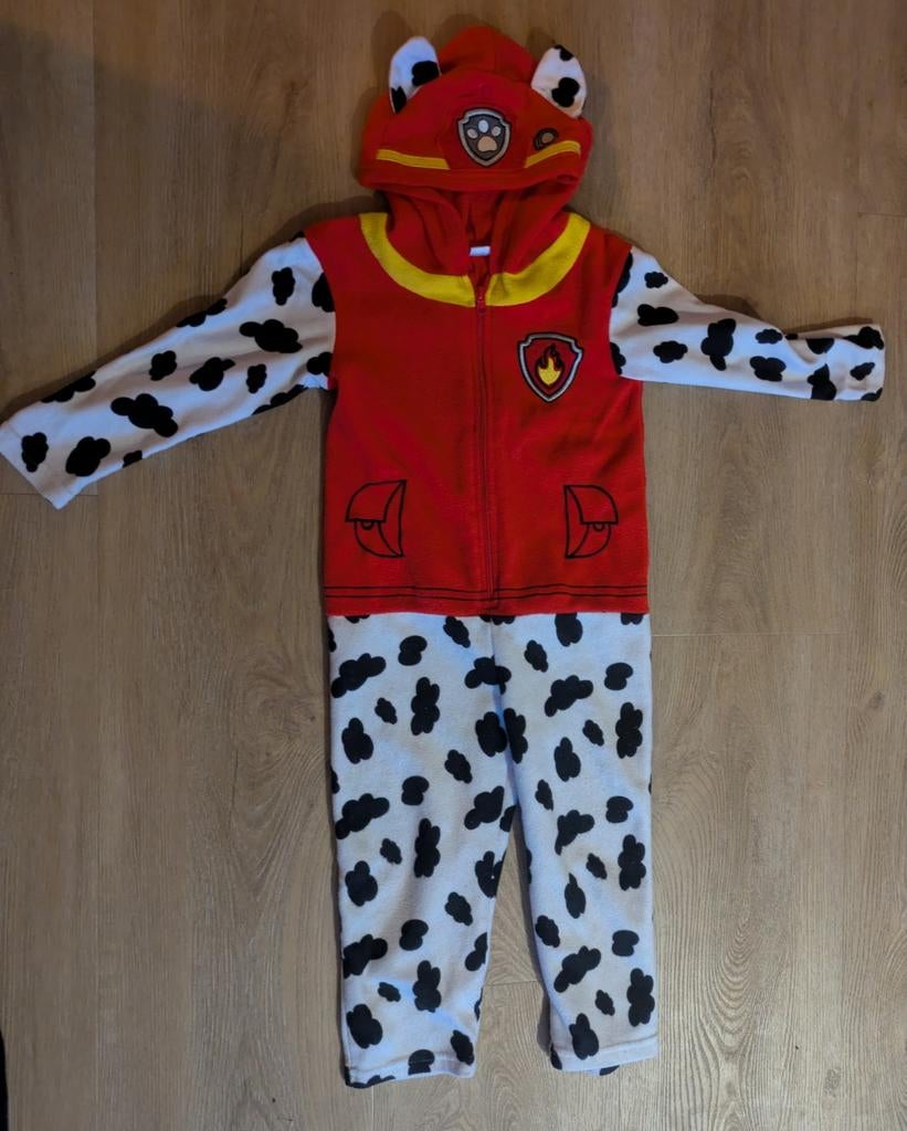 Paw Patrol Marshall Verkleedkleren - Maat 104, Kinderen en Baby's, Carnavalskleding en Verkleedspullen, Ophalen of Verzenden, Gebruikt