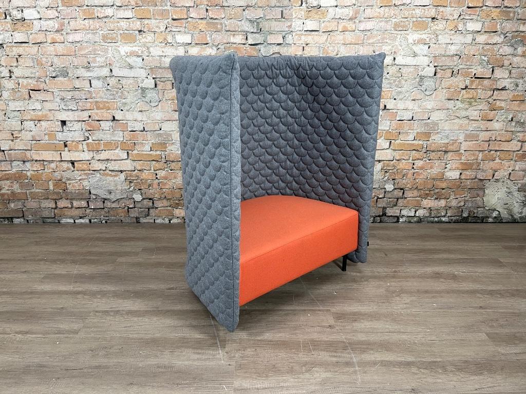 NaughtOne Cloud Quilt – Grijs Oranje Stof | NaughtOne, Huis en Inrichting, Ophalen, Eenpersoons, Design, 75 tot 100 cm
