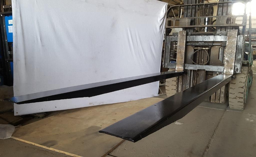 verlenglepels 2m/2.5m, Zakelijke goederen, Machines en Bouw | Heftrucks en Intern transport, 1000 tot 2000 kg, Ophalen of Verzenden