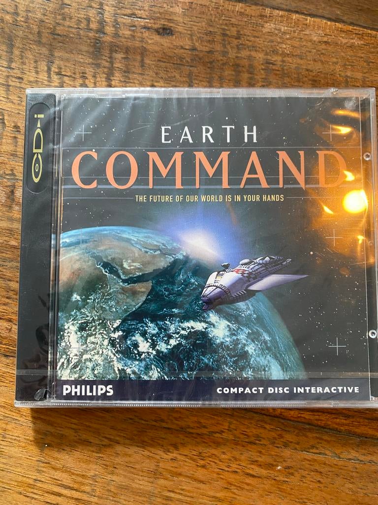 Earth Command - Philips CDI - Zeldzaam!, Spelcomputers en Games, Games | Overige, 1 speler, Nieuw, Ophalen of Verzenden, Strategie en Constructie