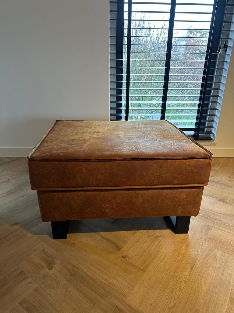 SEVN Butterfly hocker - Bull Cognac 28 - Nieuw!, Ophalen, Nieuw, 75 tot 100 cm, Metaal