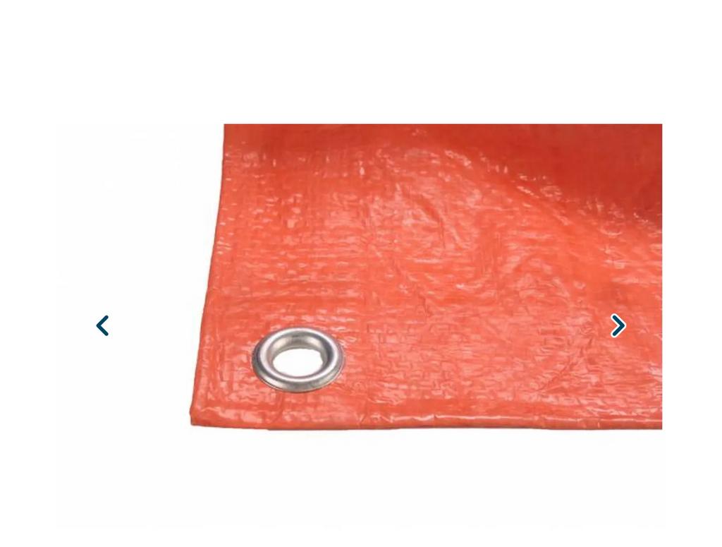 2 x Cover PE Dekkleed Economy 8 x 10 meter Oranje Nieuw!, Info@cover.eu, Nieuw, 15 m² of meer, Zeil