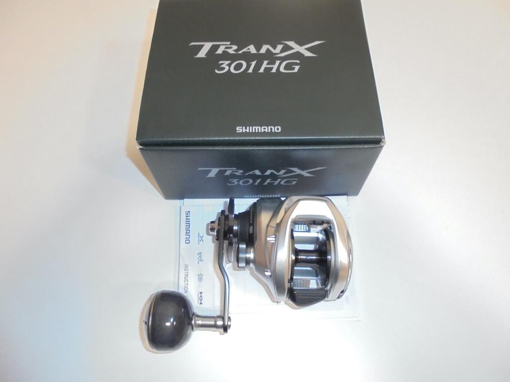 Shimano Tranx 301HG-B Linkshandig Reel Nieuw., Ophalen of Verzenden, Nieuw, Molen