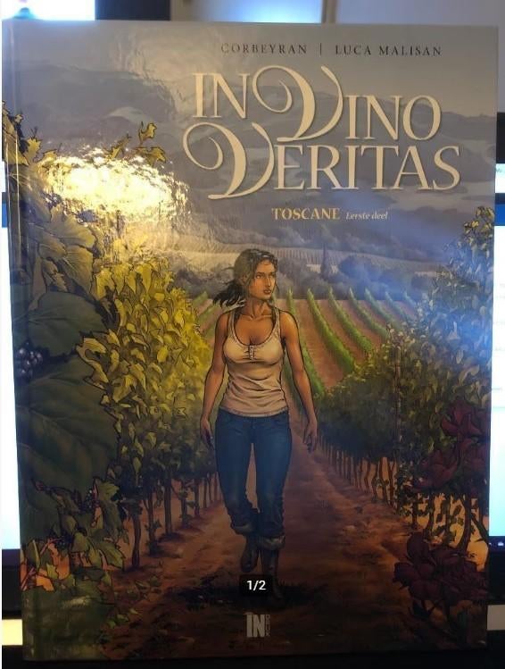 Toscane in vino veritas hardcover e5, Boeken, Eén stripboek, Ophalen of Verzenden, Zo goed als nieuw