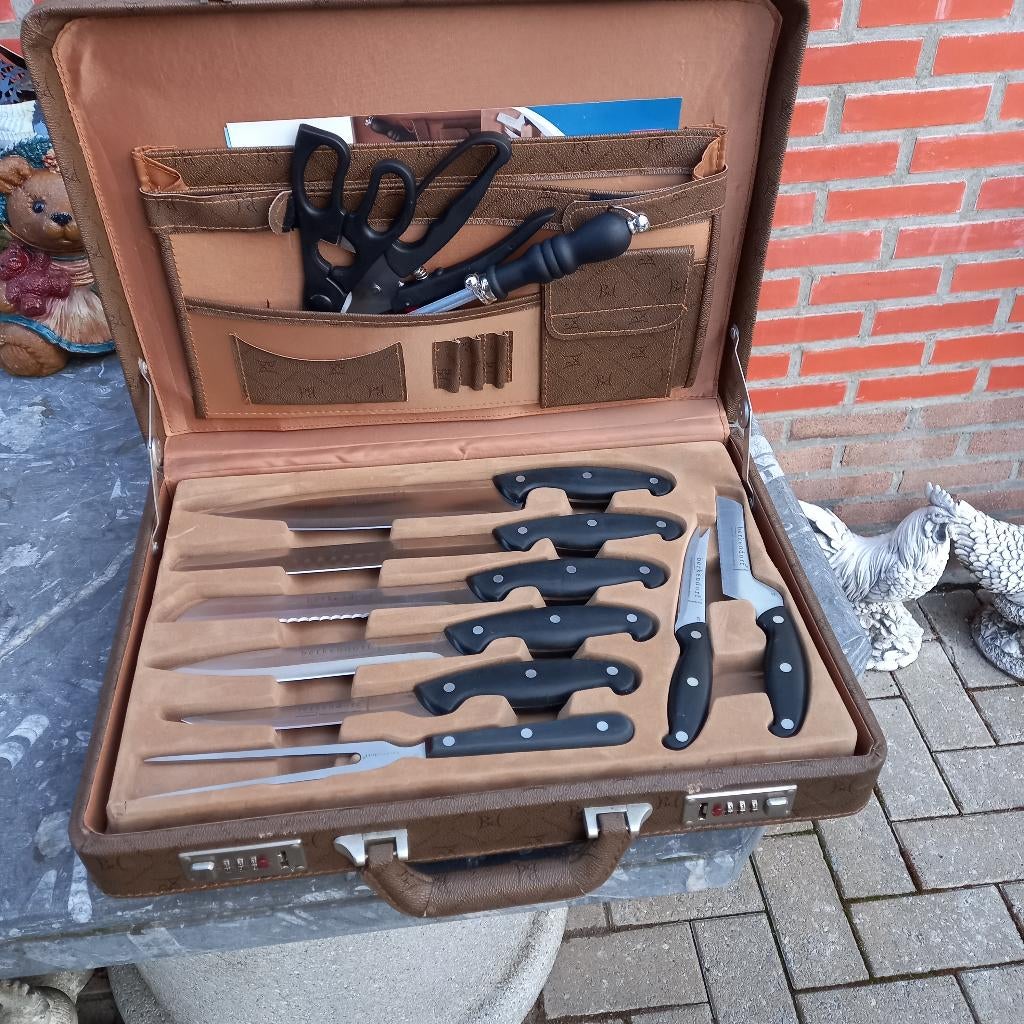 Messenset, Ophalen, Nieuw, Rvs of Chroom, Bestekset