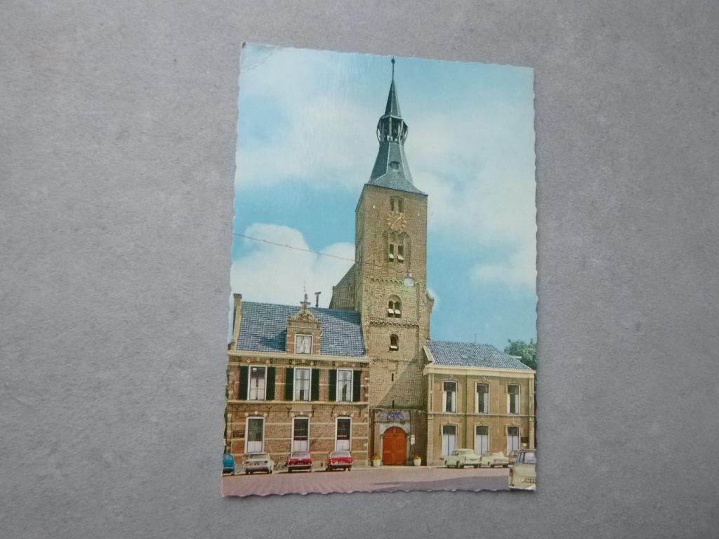 Hattem, nh kerk/auto 1976, Verzenden, 1960 tot 1980, Gelopen, Gelderland