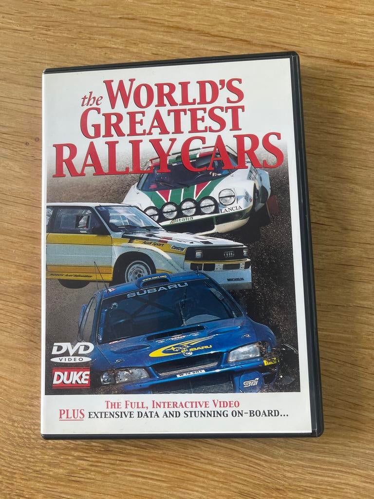 The World's Greatest Rally Cars DVD, Alle leeftijden, Ophalen of Verzenden, Zo goed als nieuw