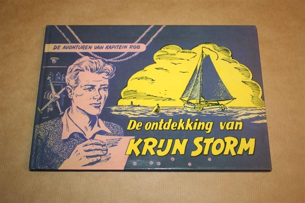 Ontdekking Krijn Storm, Kapitein Rob - Genummerd ex. 203, Eén stripboek, Ophalen of Verzenden, Zo goed als nieuw