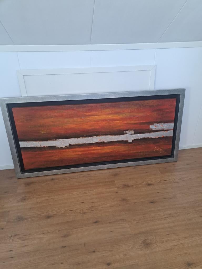 Mooi abstract schilderij, Ophalen of Verzenden
