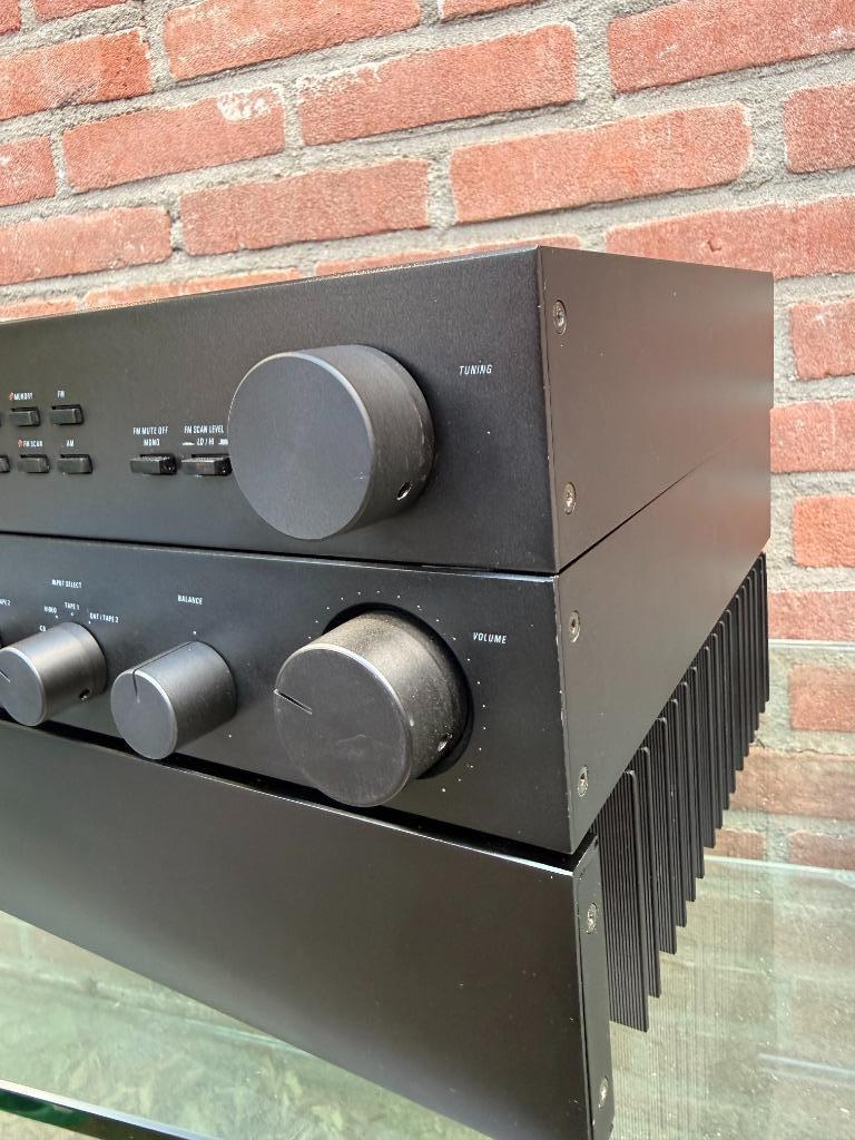 Perreaux set uit Nieuw Zeeland, top staat!, Gebruikt, 60 tot 120 watt, Stereo, NVT