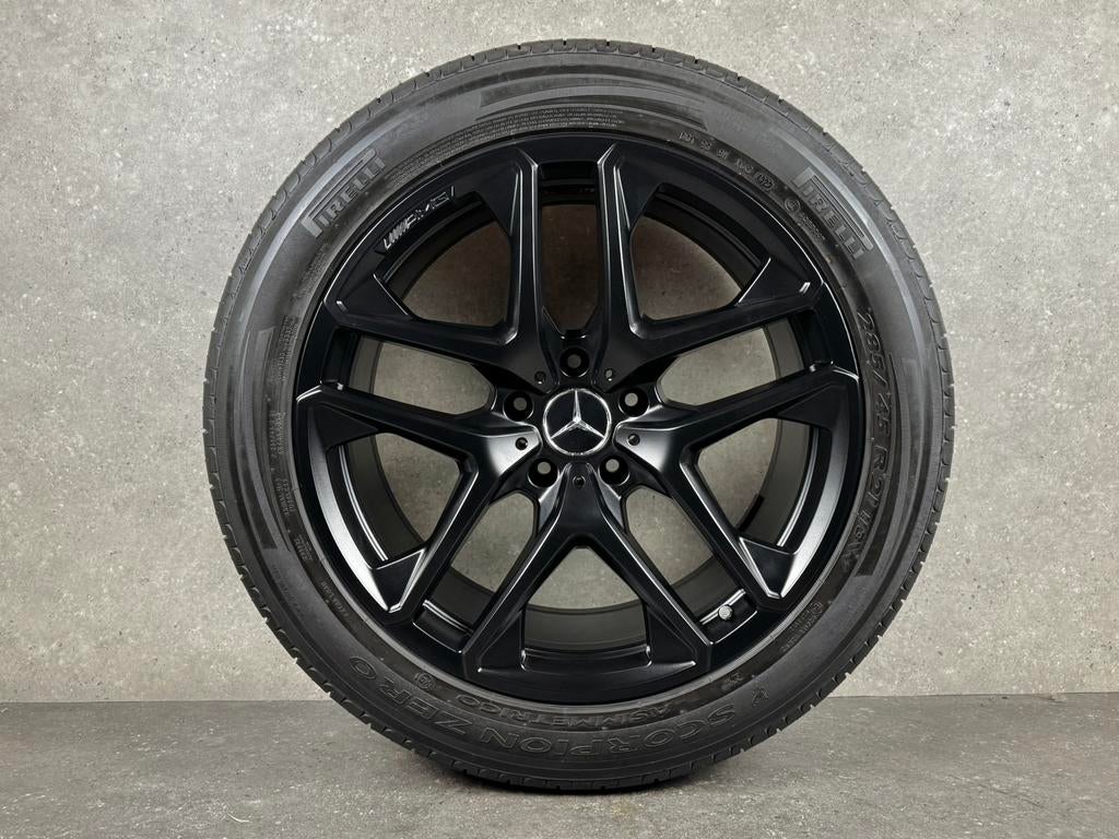 Mercedes-Benz G63 AMG W463 W464 Velgen 21 INCH Velgen, Gebruikt, 285 mm, Banden en Velgen, Germany