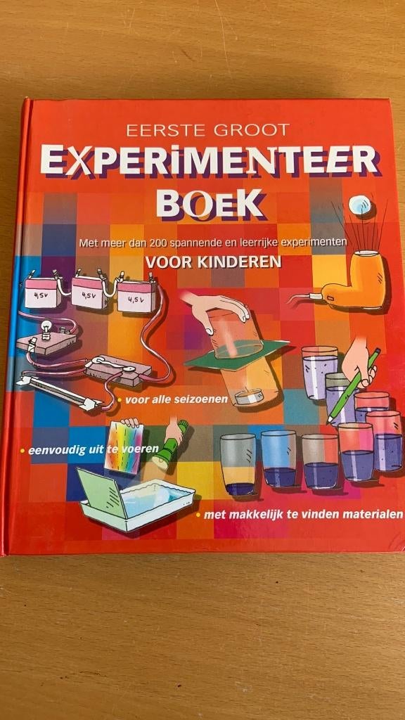 Eerste groot experimenteer boek, Ophalen of Verzenden