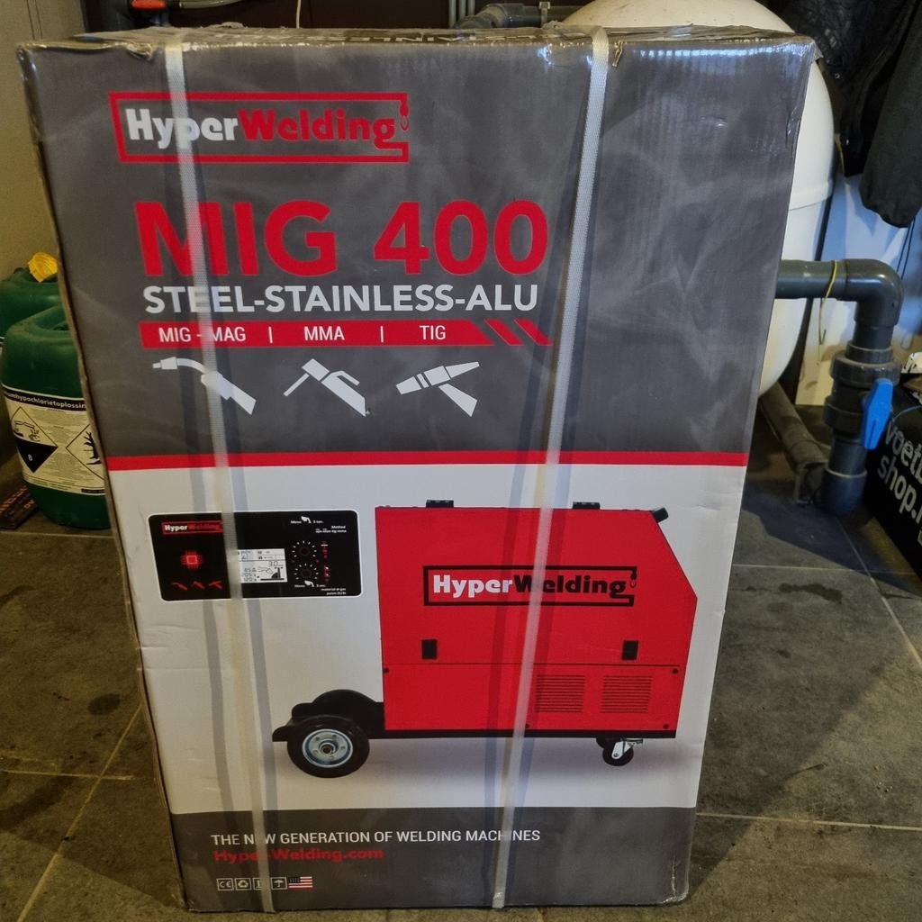 Nieuw Lasapparaat - Hyper Welding MIG 400, Ophalen of Verzenden, Nieuw, Co2