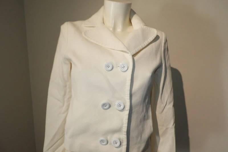 Dolce & Gabbana witte blazer jasje dubbele knopen, Dolce & Gabbana, Verzenden, Wit, Jasje