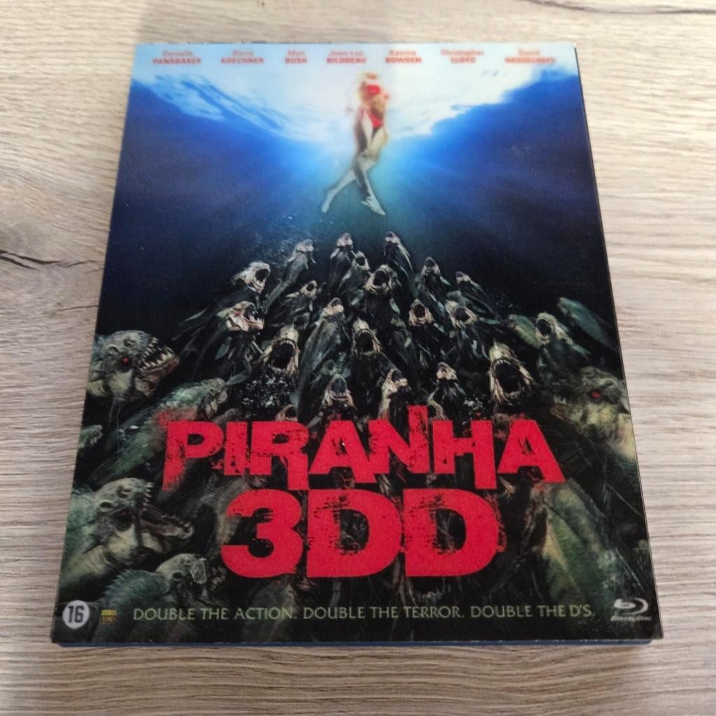 Piranha 3DD (Blu-ray) 4 HALEN = 3 BETALEN, Cd's en Dvd's, Blu-ray, -, -, Actie, Ophalen of Verzenden