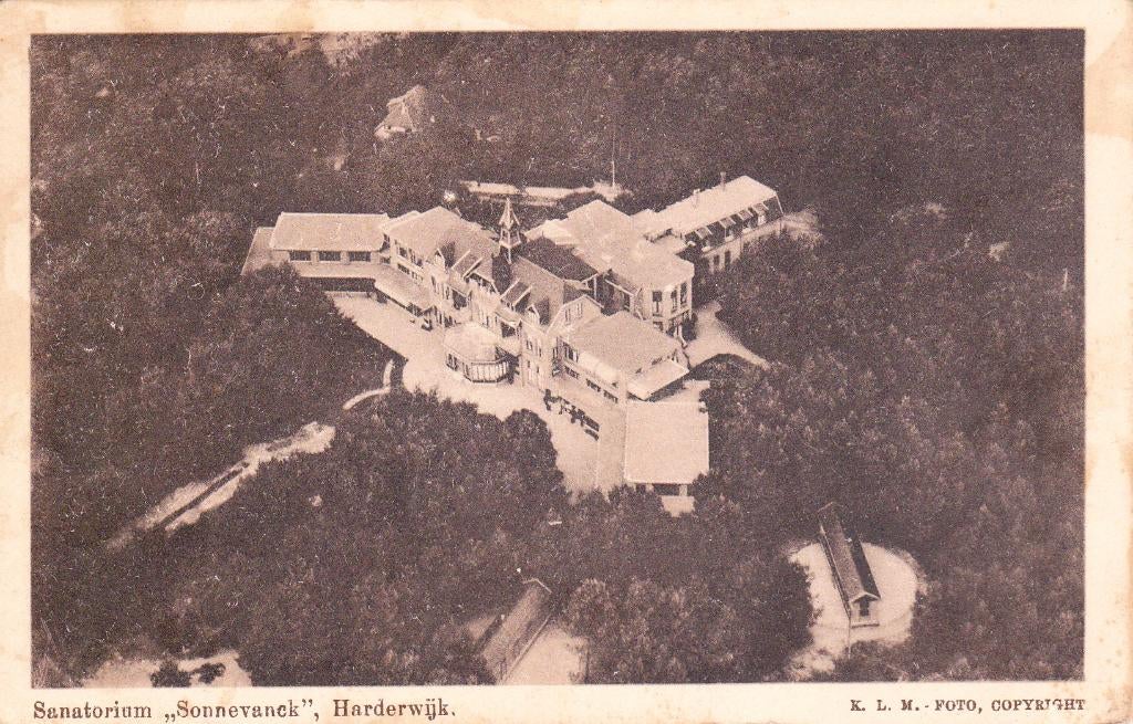 06525 Harderwijk - Sanatorium Sonnevanck ( luchtfoto ), Verzenden, 1920 tot 1940, Gelopen, Gelderland