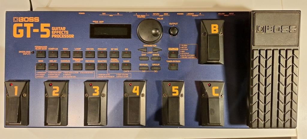 Boss GT-5 multi effects processor, Muziek en Instrumenten, Effecten, Ophalen of Verzenden, Volume