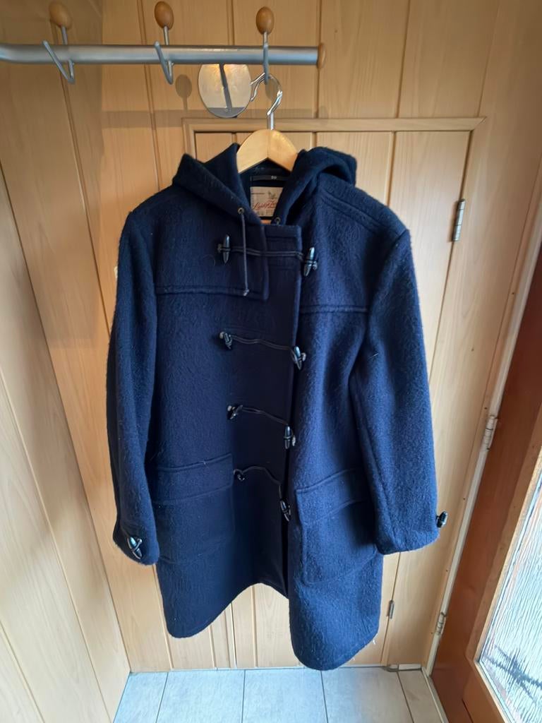 Blauwe Leidse Zeeduffelse houtje touwtje jas maat 48, Kleding | Dames, Ophalen of Verzenden, Zo goed als nieuw, Maat 46/48 (XL) of groter