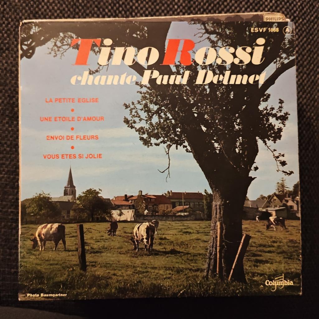 Tino Rossi - Chante Paul Delmet Vinyl, Cd's en Dvd's, Vinyl Singles, Ophalen of Verzenden, Zo goed als nieuw, 7 inch