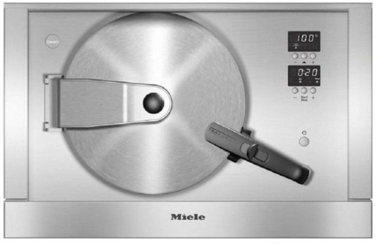 MIELE hogedruk stoomoven DGD7035, Ophalen, Minder dan 45 cm, Oven, Nieuw