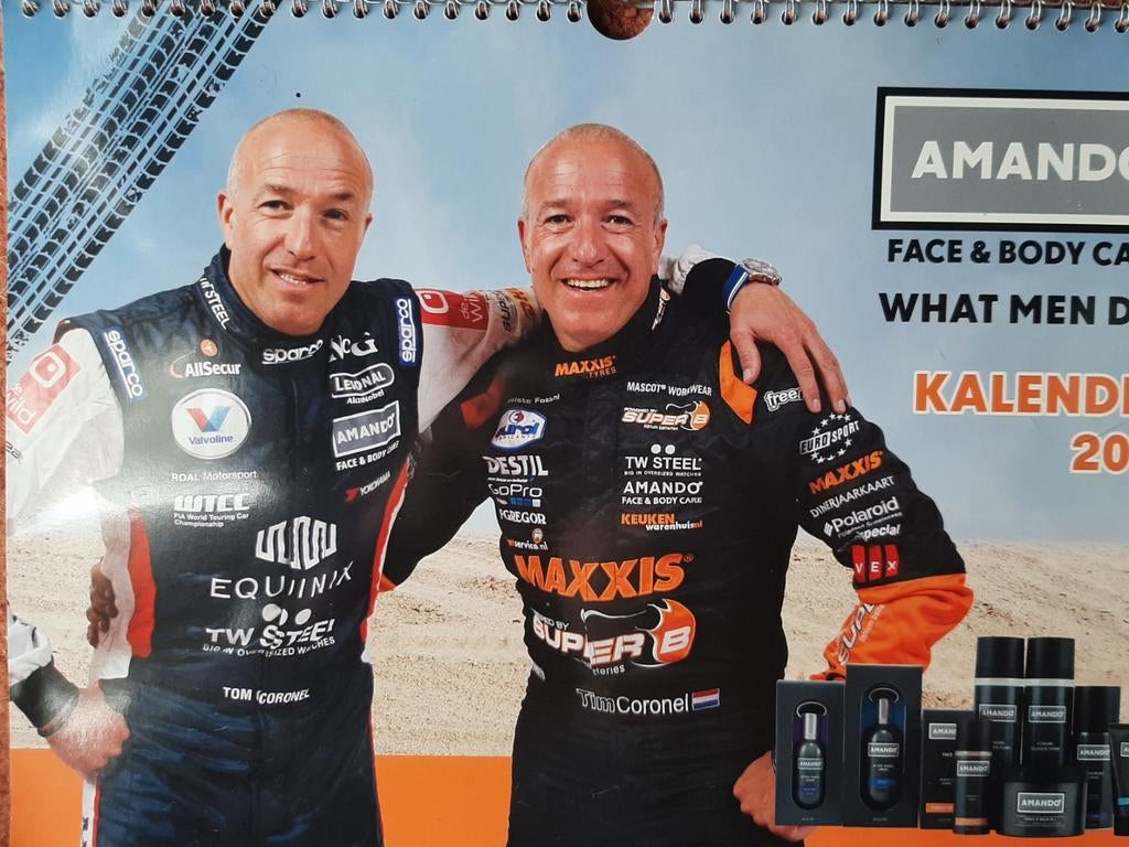 Dakar kalender 2015., Ophalen, Maandkalender, Nieuw