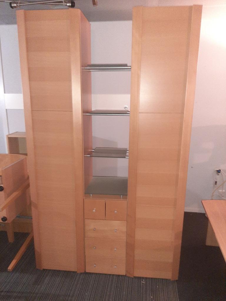 Kast,wandmeubel, 127x43x210 zo goed als nieuw., Ophalen of Verzenden, Zo goed als nieuw