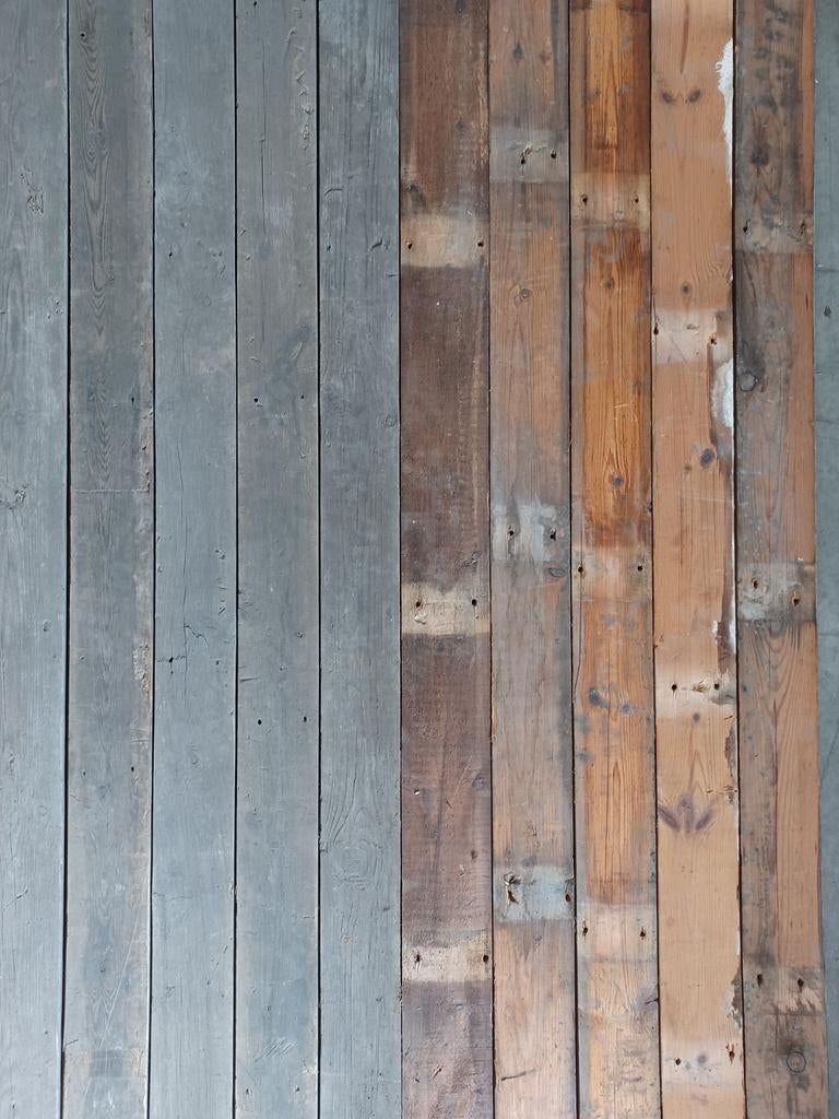 Sloophout  planken  Oude vloerdelen dakbeschot wandbekleding, Ophalen of Verzenden, Gebruikt