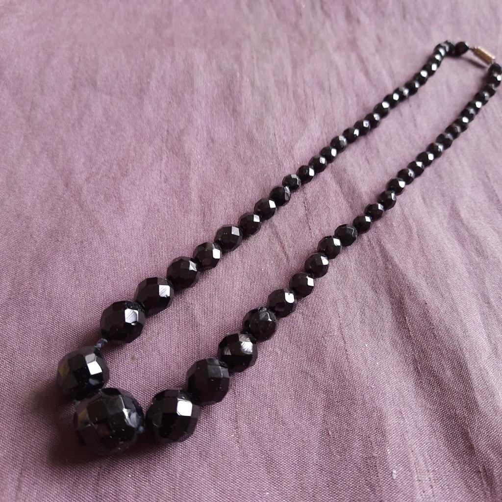 Git Ketting Glasgitten, Verzenden, Zo goed als nieuw, Zilver, Overige materialen