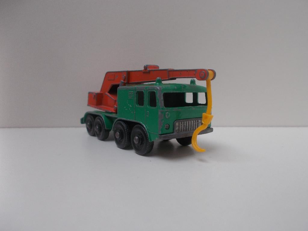 5935 Faun 8 Wheel Crane Lesney Matchbox No 30, Ophalen of Verzenden, Gebruikt, Bus of Vrachtwagen