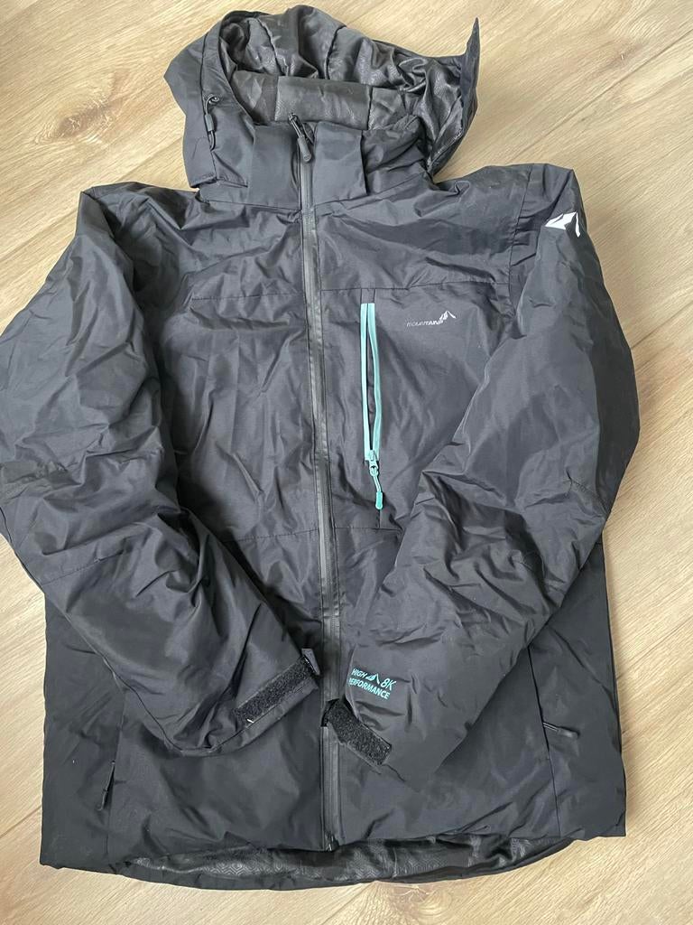 Zwarte jas - Mountain Peak - Maat S, Kleding | Heren, Ophalen, Zo goed als nieuw, Maat 46 (S) of kleiner, Jack