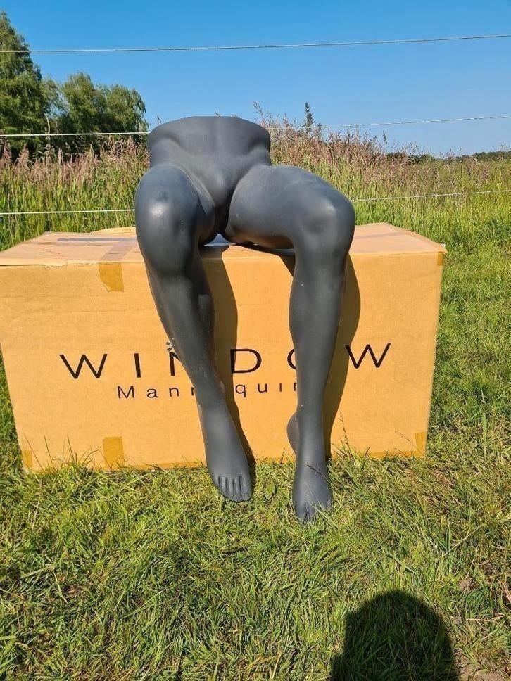 zittende paspop Window mannequins, Ophalen of Verzenden, Nieuw