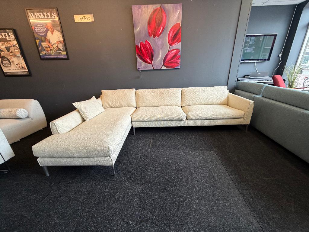 Design on Stock Aikon Hoekbank Refurbished, Minder dan 75 cm, Hoekbank, 300 cm of meer, Ophalen of Verzenden